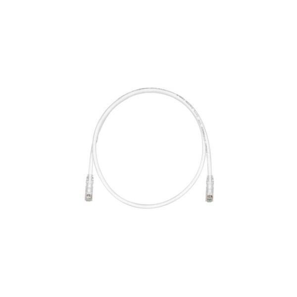 Panduit CBL ASSY MOD 24-4PR STRANDED, CAT6 IP5 T568A/B 14FT, NON-INTEG OFFWH UTPSP14Y